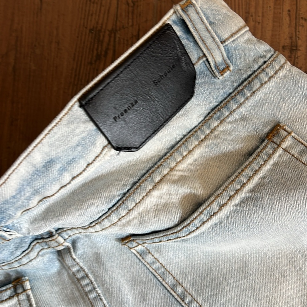 Proenza schouler light wash straight denim jeans - Picture 4 of 8